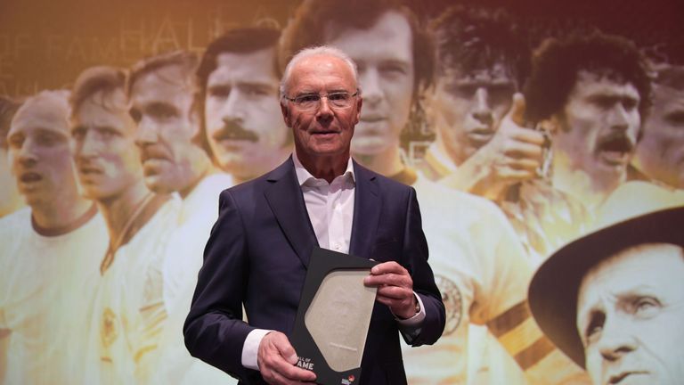 Germany and Bayern Munich legend Franz Beckenbauer