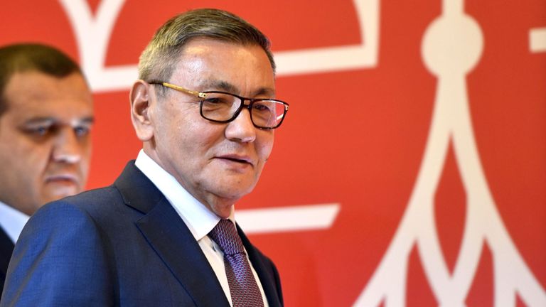Gafur Rakhimov left his role as AIBA president in March
