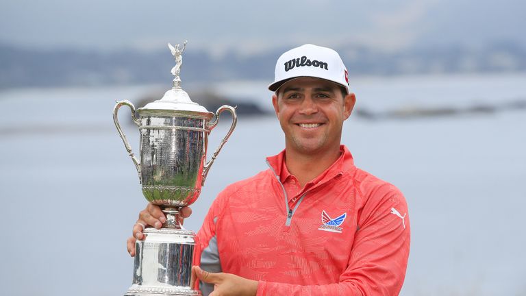 Gary Woodland won the US Open last year to claim his first Major title