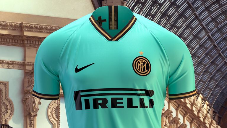 Nike have made Inter's aquamarine away strip