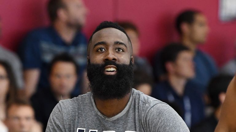 James Harden looks set to be the star attraction at the World Cup in China
