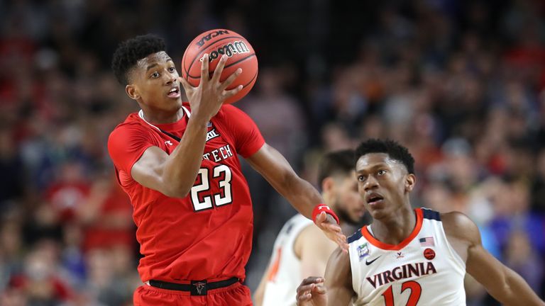 Jarrett Culver during the 2019 NCAA men&#39;s Final Four National Championship game at U.S. Bank Stadium on April 08, 2019 in Minneapolis, Minnesota.