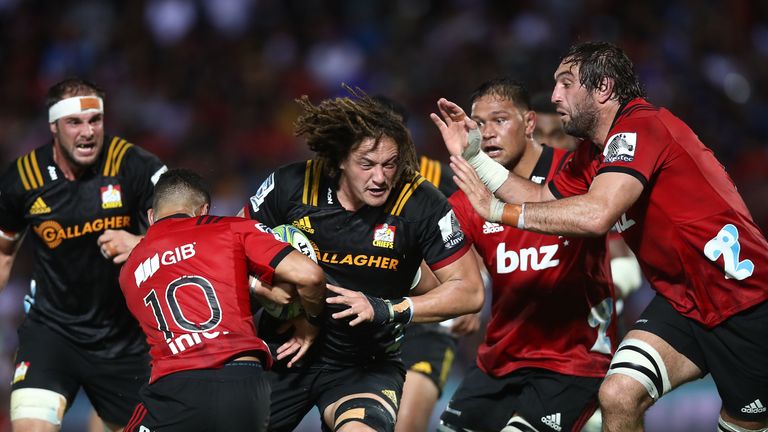 Jesse Parete helped the Chiefs mount their fightback with a try