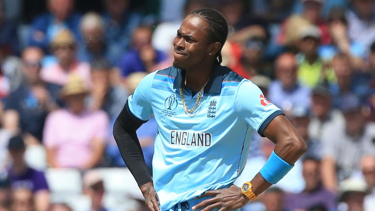 Jofra Archer, England, Cricket World Cup vs Pakistan at Trent Bridge