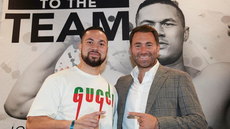 Joseph Parker, Eddie Hearn