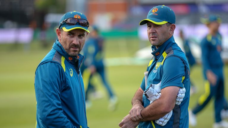 Justin Langer and Ricky Ponting