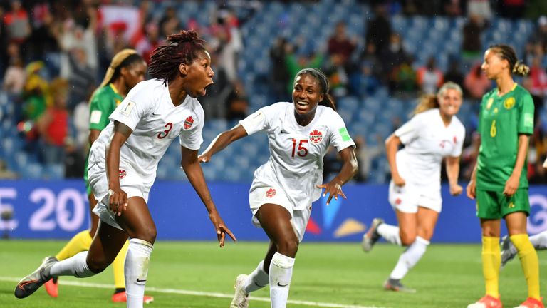 Kadeisha Buchanan scored the only goal of the game for Canada Women