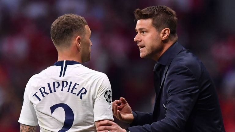 Kieran Trippier has struggled to hit the heights of last season under Mauricio Pochettino