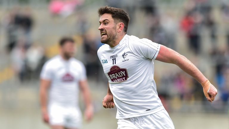 Ben McCormack celebrates during the victory