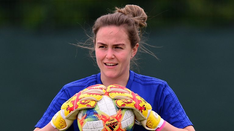 Lee Alexander and Claire Emslie are treating their upcoming England clash in the Women&#39;s World Cup as &#39;any other game.&#39;