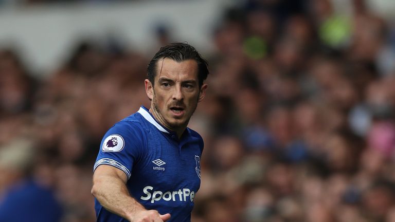Leighton Baines will be Everton's longest-serving player following the departure of Phil Jagielka 