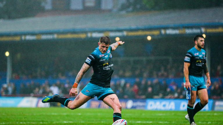 Liam Sutcliffe kicked three penalties for Leeds in the win over Wakefield