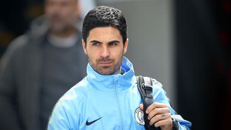 Arteta has been Pep Guardiola's assistant at Manchester City since July 2016
