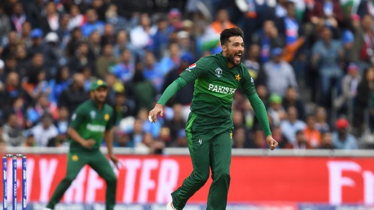 Mohammad Amir is the current joint leading wicket-taker in the World Cup with 13 scalps