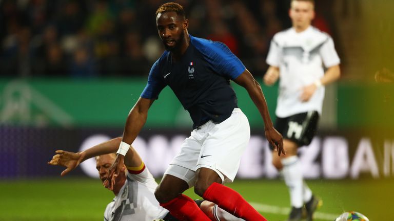 Lyon's Moussa Dembele is viewed as a key threat for France