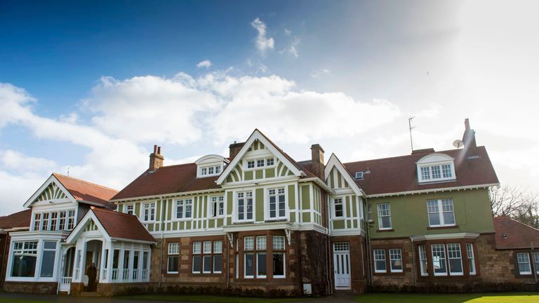 A general view of the Muirfield Club House