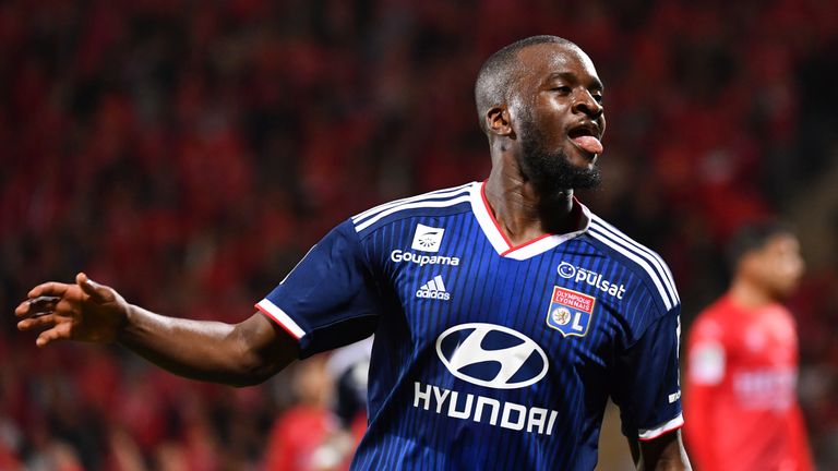 Tanguy Ndombele impressed for Lyon last season
