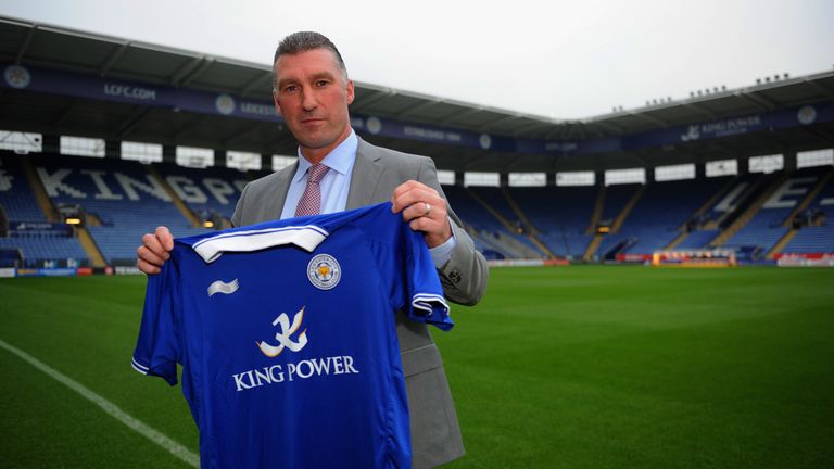 Leicester manager Nigel Pearson speaks to the media during a press conference at the King Power Stadium on November 16, 2011 in Leicester, England.