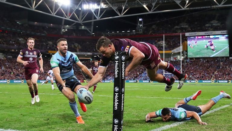 Corey Oates' spectacular finish got Queensland back into State of Origin Game One