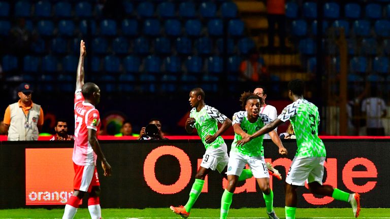 Odion Ighalo hit Nigeria's late winner on Saturday