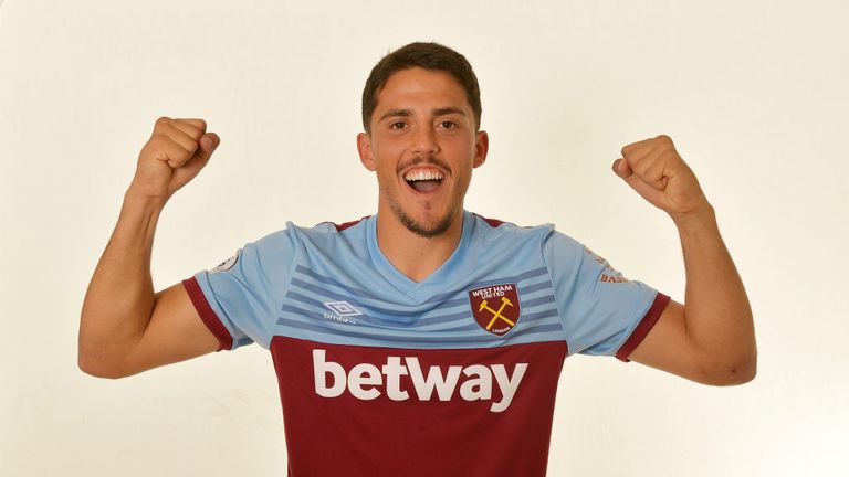 Pablo Fornals is West Ham's second most expensive signing 