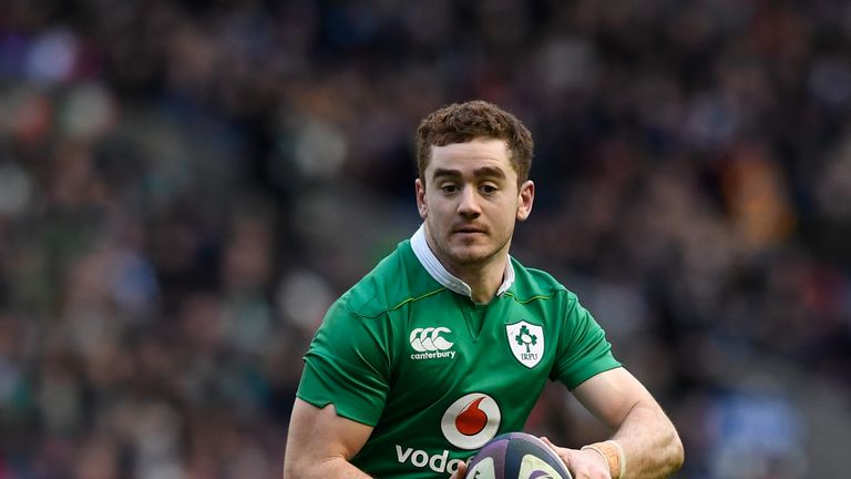 Paddy Jasckson of Ireland in action
