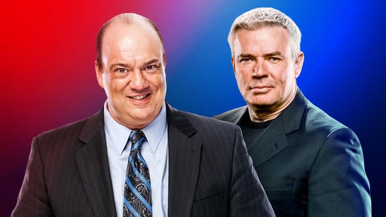Paul Heyman will take charge of Raw and Eric Bischoff SmackDown in a behind-the-scenes shake-up at WWE