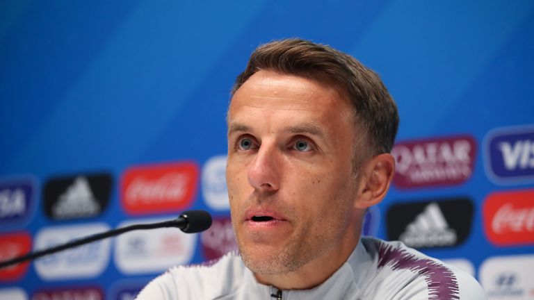 England boss Phil Neville is wary of the threat Argentina pose after they held Japan to a 0-0 draw.