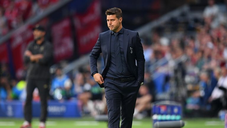 Mauricio Pochettino suffers disappointment in the Champions League final