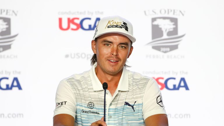 Rickie Fowler, US Open presser