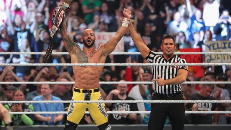 Ricochet won the United States title at Stomping Grounds, immediately catching the attention of AJ Styles