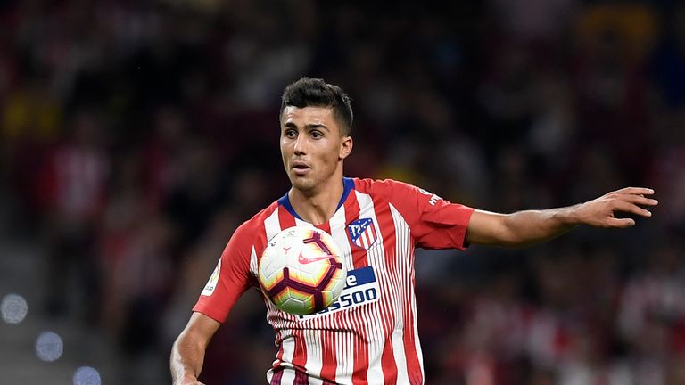 Rodri in action for Atletico Madrid