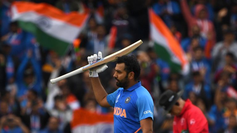 Rohit Sharma has scored 319 runs in three innings so far in the World Cup