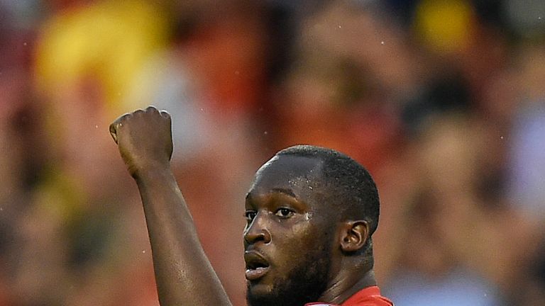 Romelu Lukaku has now scored 48 goals for Belgium