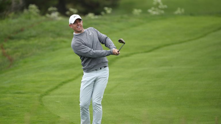 Rory McIlroy goes out in the third-last pair