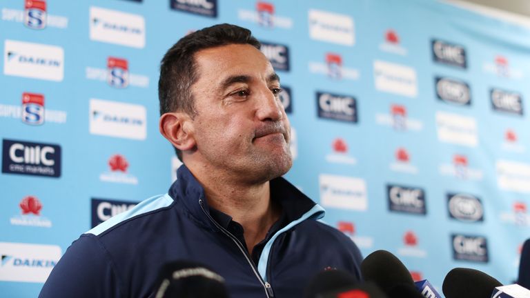 Former Waratahs head coach Daryl Gibson