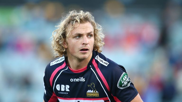 Brumbies scrum-half Joe Powell