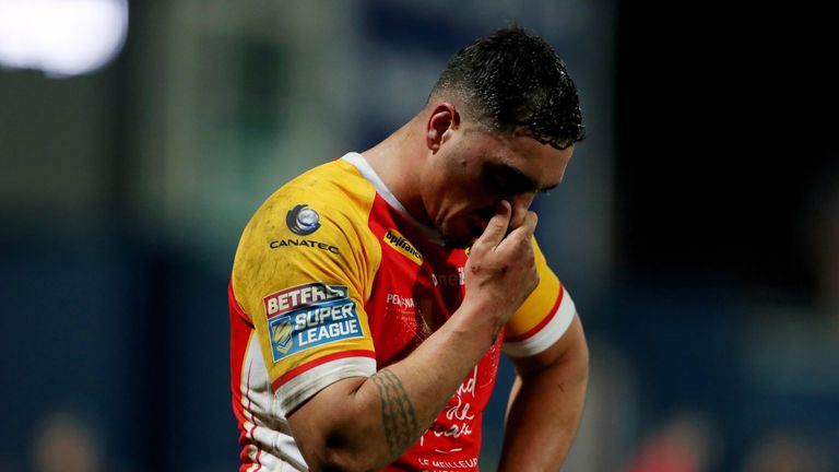 Catalan Dragons forward Tony Gigot