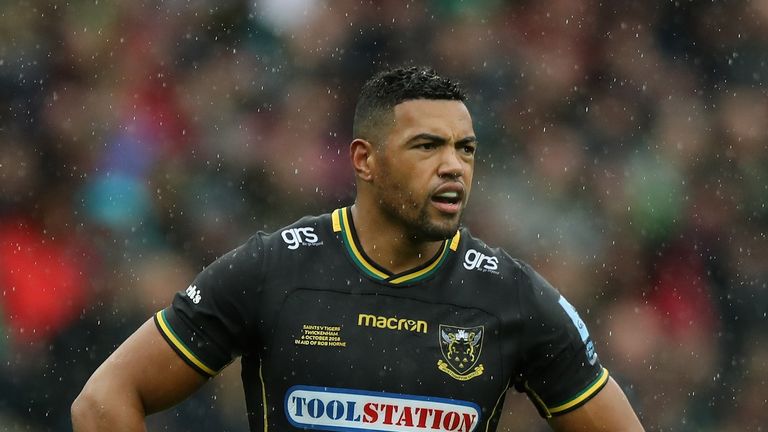 Warrington Wolves' Luther Burrell, pictured while playing for Northampton Saints