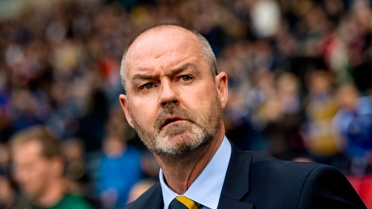 Scotland manager Steve Clarke 