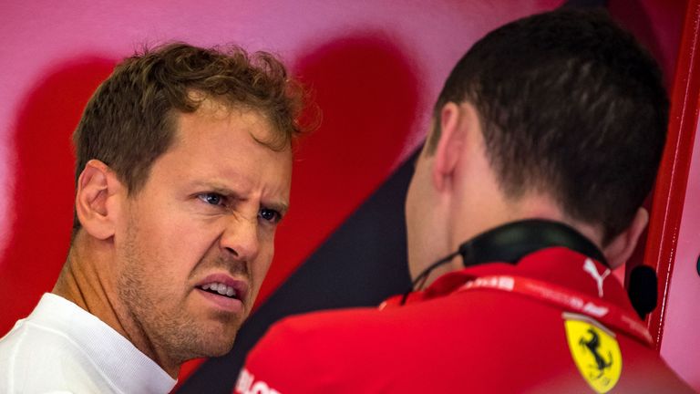 Sebastian Vettel has faced a challenging start to the 2019 Formula One season