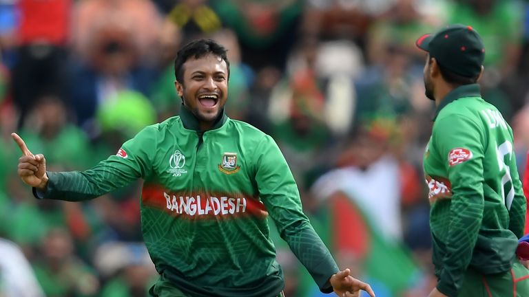 Shakib Al Hasan, Bangladesh, Cricket World Cup vs Afghanistan in Southampton