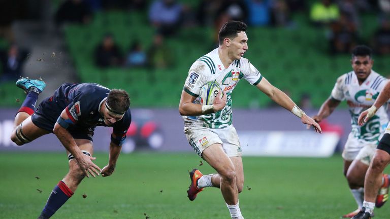 The Chiefs' Shaun Stevenson left the Rebels trailing in his wake