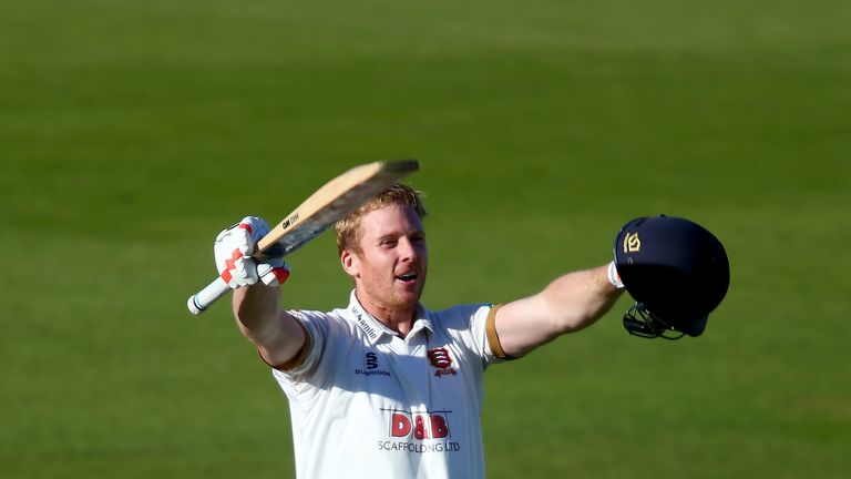  during day two of the Specsavers County Championship Division One match between Surrey and Essex at The Kia Oval on September 25, 2018 in London, England.