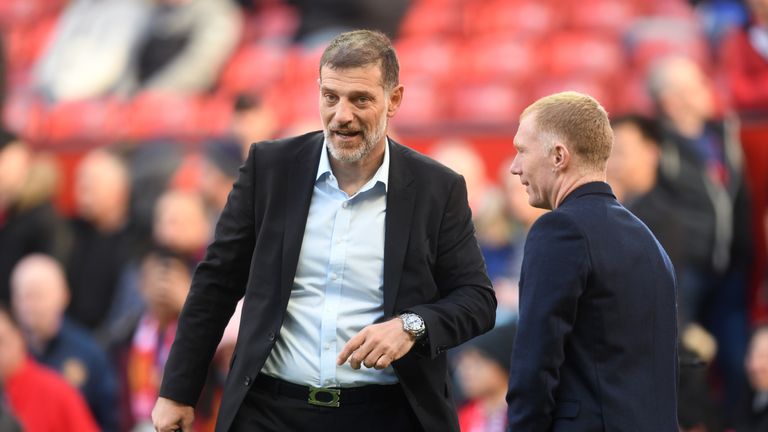 Slaven Bilic pictured at Old Trafford