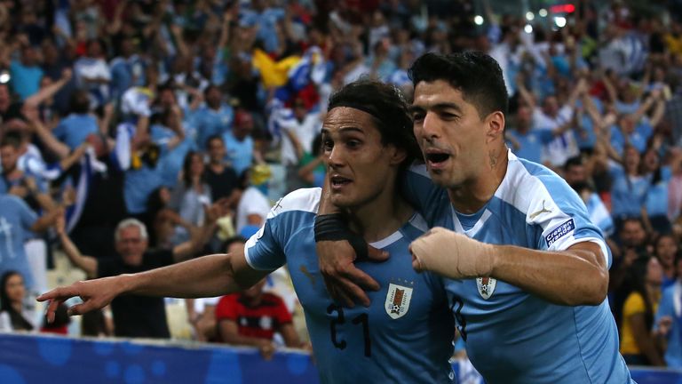 Cavani winner for Uruguay