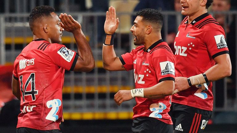 Crusaders beat the Hurricanes to the Super Rugby Final.