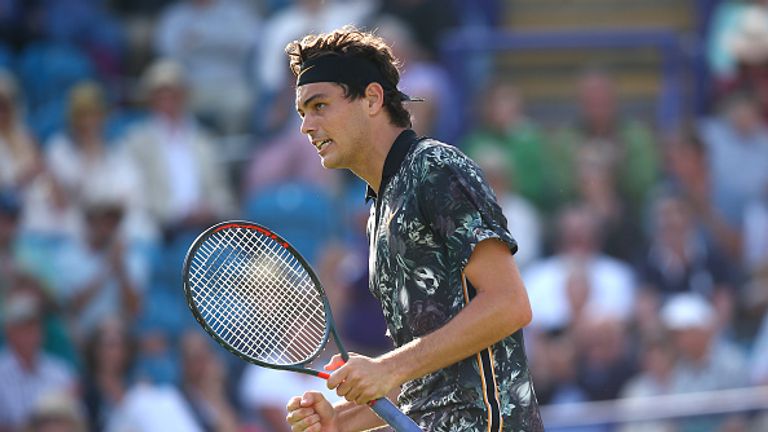 Taylor Fritz remains on course for his first ATP singles title