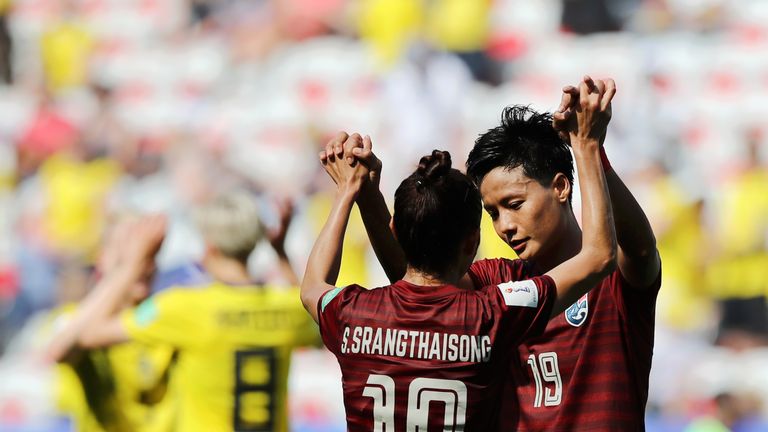 Thailand Women suffered another big defeat at the Women's World Cup, but did find the net