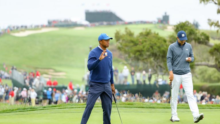 Tiger Woods, US Open R2